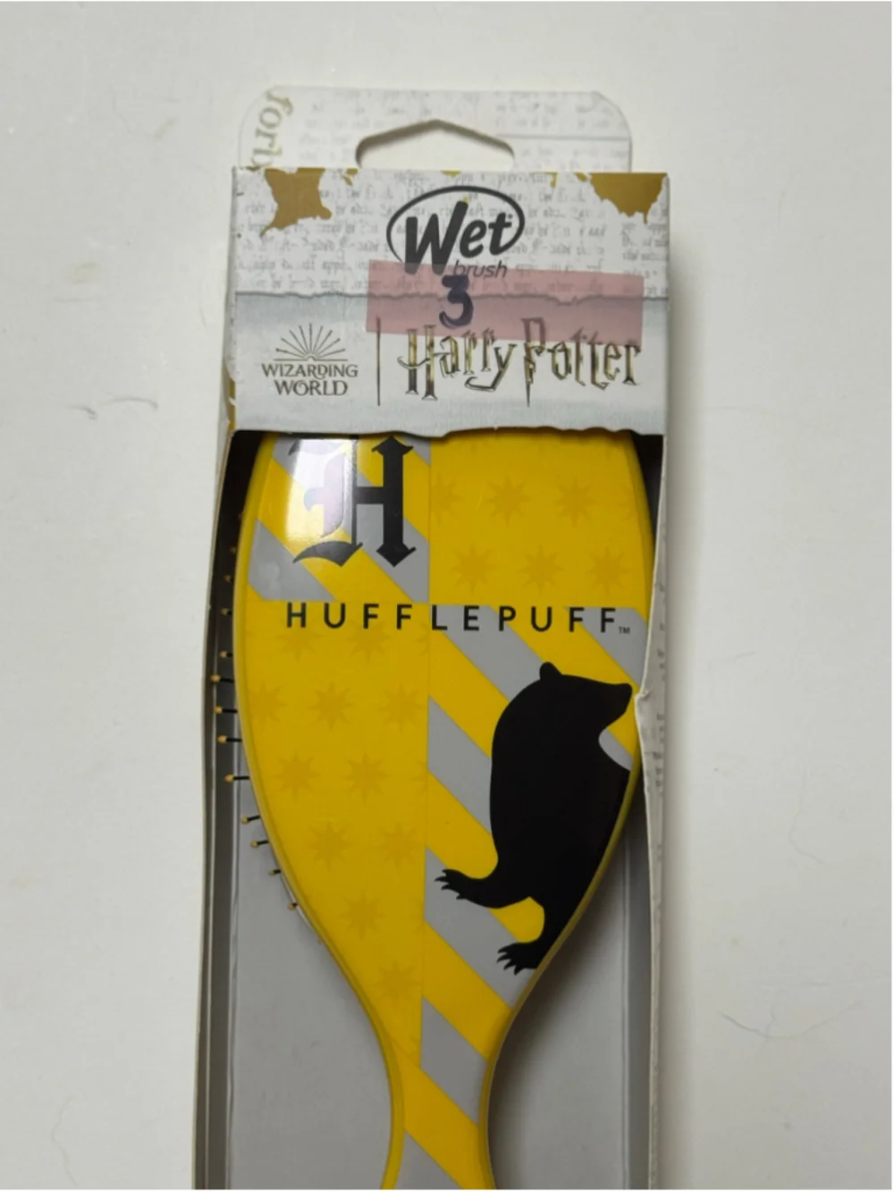 Wet Brush Limited Edition Harry Potter Hufflepuff Detangler Hair Brush